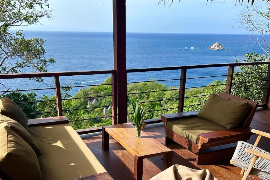 Villa Vue Mer Spectaculaire ! Plage de Lamai Extérieur photo